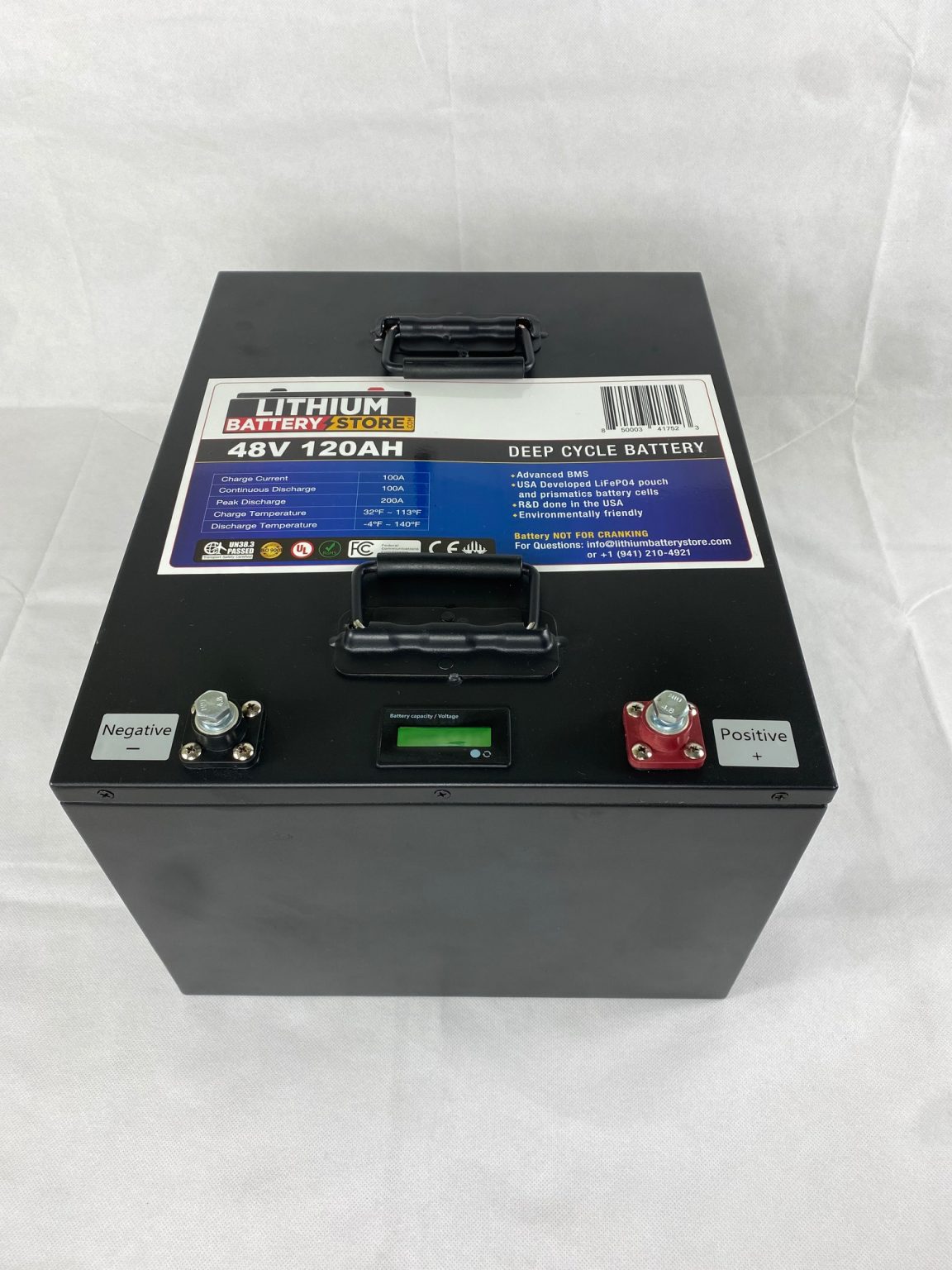 48V 120AH Lithium ion Battery LBS Deep Cycle Battery Lithium
