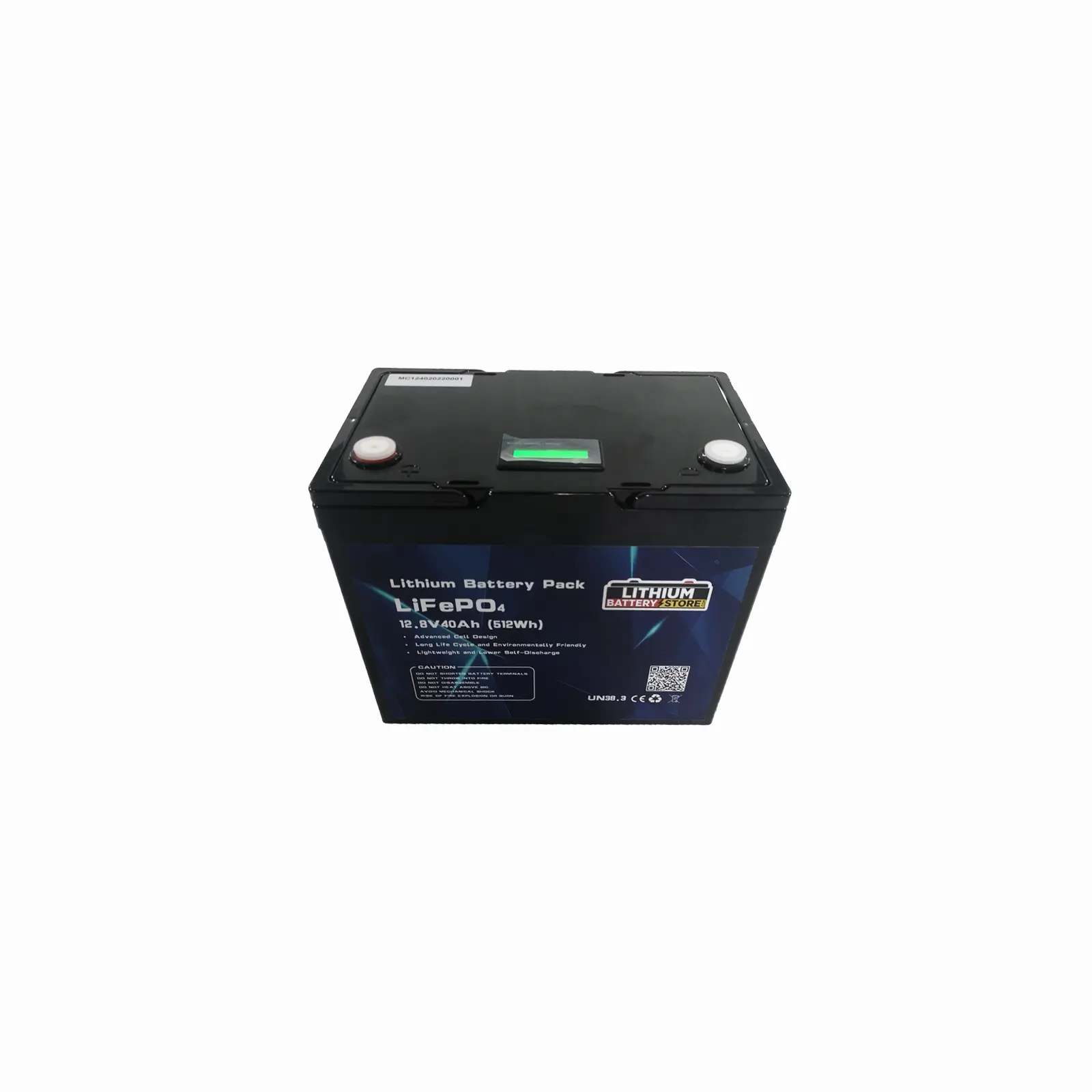 Lithium LiFePO4 Boot Starter Batterie 12V / 40Ah 1000A(EN