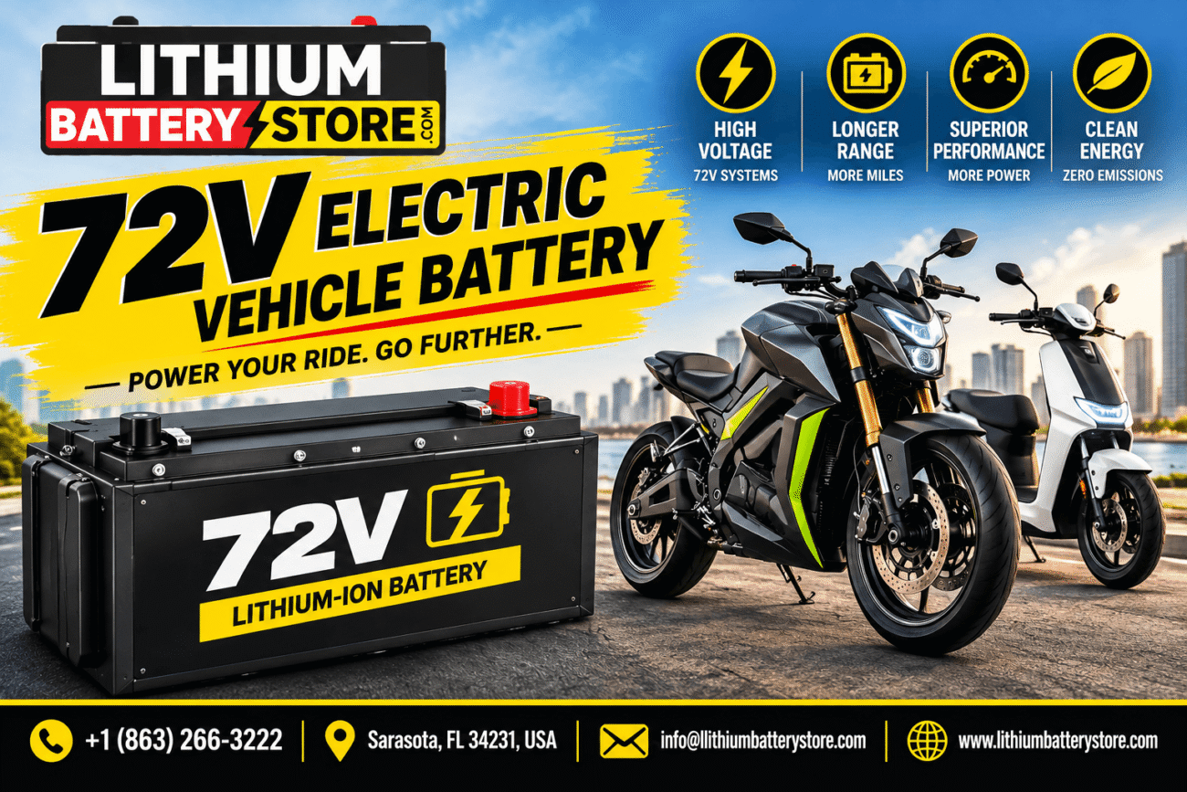 72V Electric Vehicle Battery