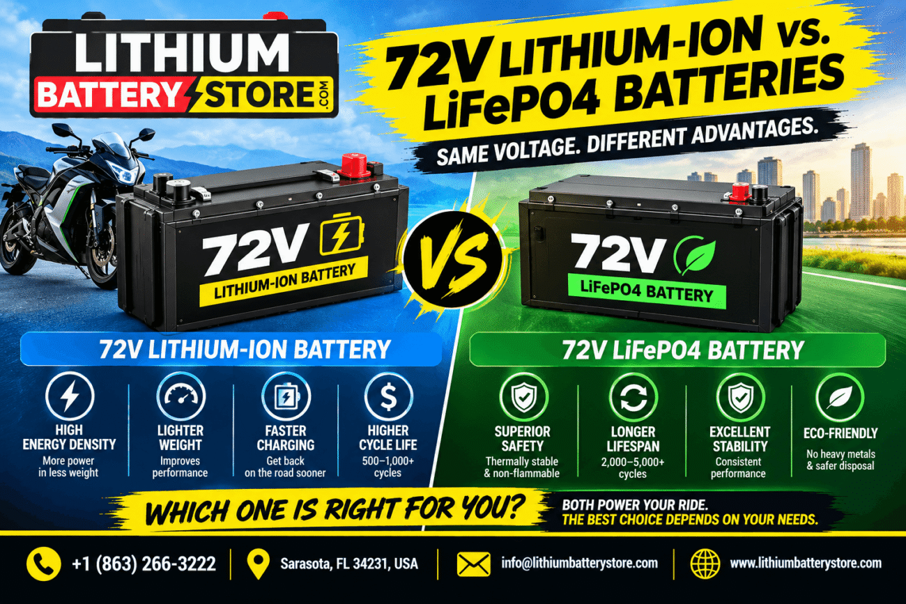 72V Lithium-Ion